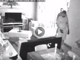 Video κλοπής σπιτιού στο Καλαμάκι Αττικής